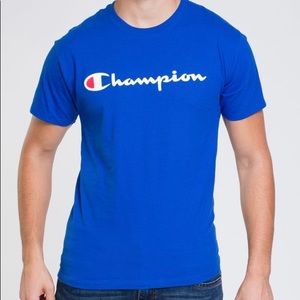 Blue CHAMPION tee